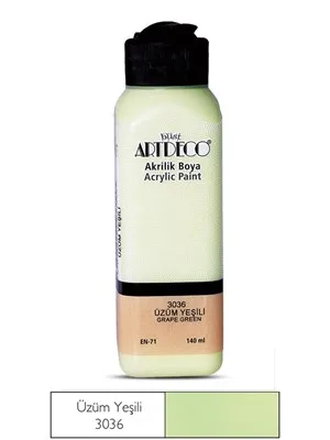 Artdeco 140 Ml Akrilik Boya Üzüm Yeşili 70r-3036