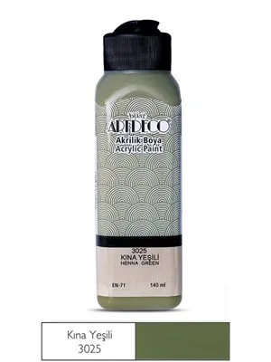 Artdeco 140 Ml Akrilik Boya Kına Yeşili 70r-3025
