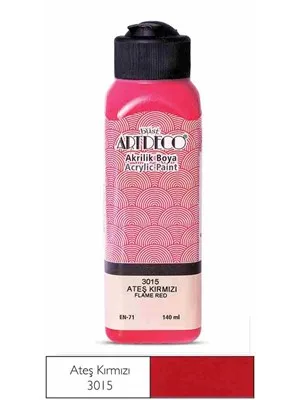 Artdeco 140 Ml Akrilik Boya Ateş Kırmızı 70r-3015