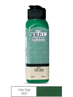 Artdeco 140 Ml Akrilik Boya Haki Yeşil 70r-3027