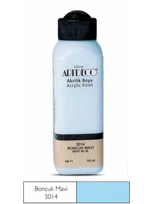 Artdeco 140 Ml Akrilik Boya Boncuk Mavi 70r-3014