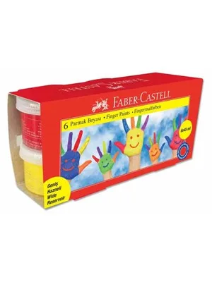 Faber Castell 45 Ml Parmak Boyası 6 Renk 160422
