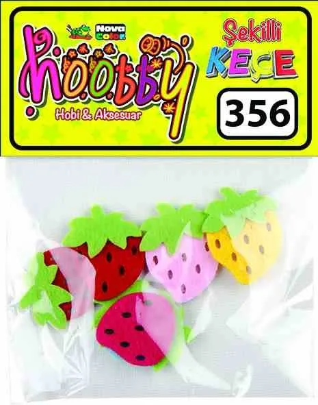 Nova Color Keçe Çiçek 3''lü Nc-356
