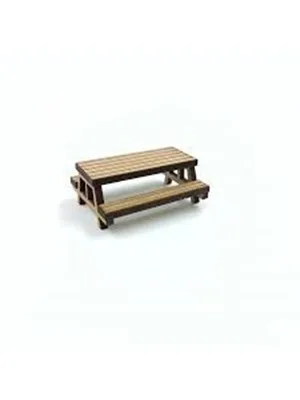 Jordania 1\100 20 Mm Ahşap Piknik Bank Ap100