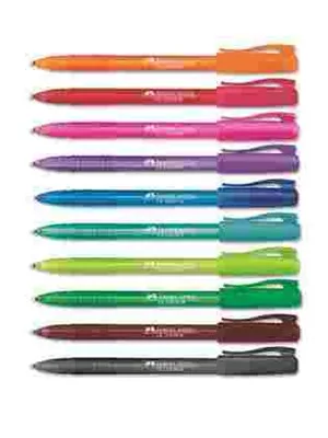 Faber Castell Cx Colour Tükenmez Kalem 1.0 Turuncu 247015