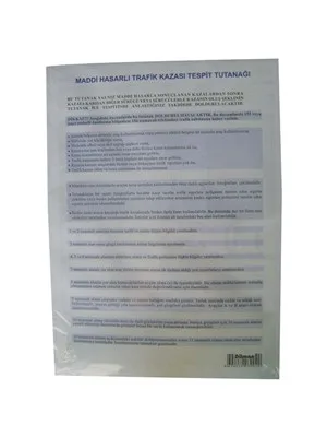 Altınyıldız Kaza Tutanağı Otokopili