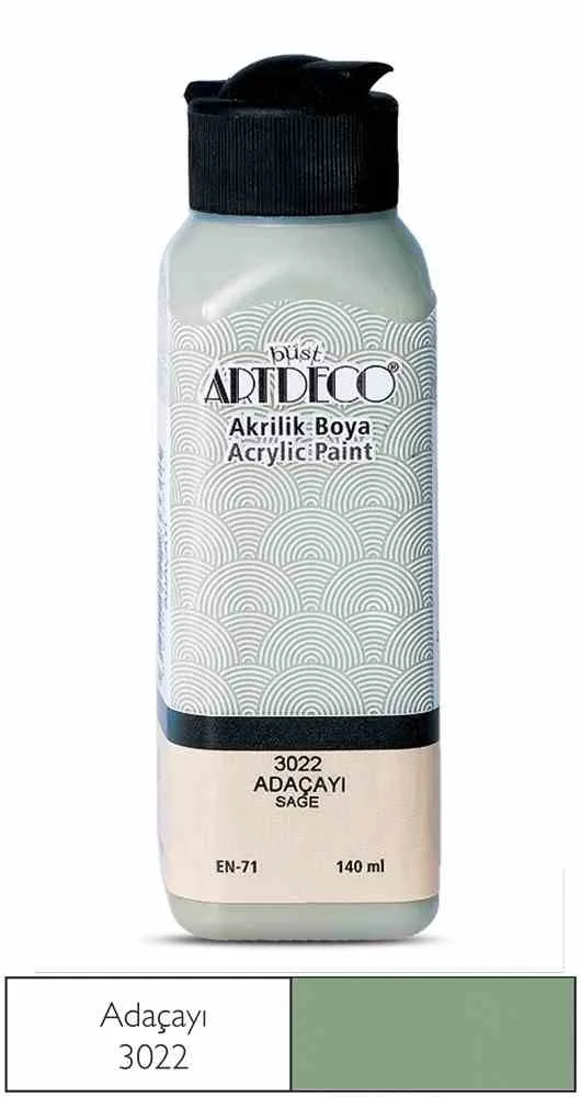 Artdeco 140 Ml Akrilik Boya Adaçayı 70r-3022