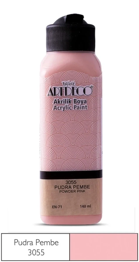 Artdeco 140 Ml Akrilik Boya Pudra Pembe 70r-3055