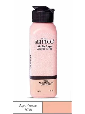 Artdeco 140 Ml Akrilik Boya Açık Mercan 70r-3038