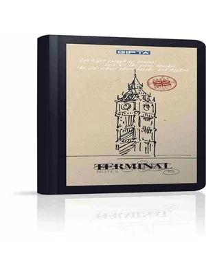 Gıpta Terminal 9x17 Cm Sert Kapak Defter Çizgili 120 Yp 2734