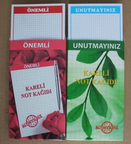 Altınyıldız Unutmayınız Kartı Kareli 50"li