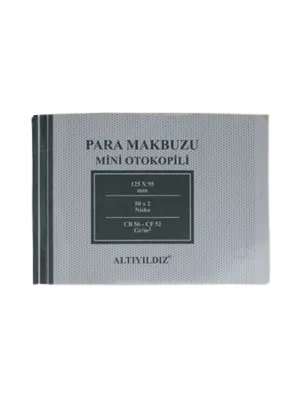 Altınyıldız A6 Otokopili Para Makbuzu