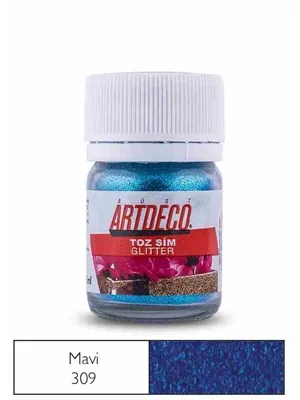 Artdeco 25 Gr Glitter Toz Sim Kırmızı 305