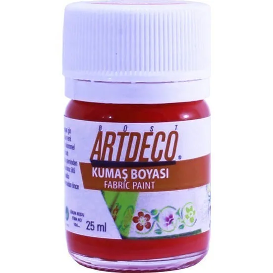 Artdeco 25 Ml Kumaş Boyası Scarlet Kırmızı 10a-107