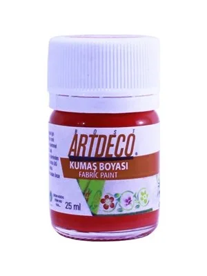 Artdeco 25 Ml Kumaş Boyası Scarlet Kırmızı 10a-107