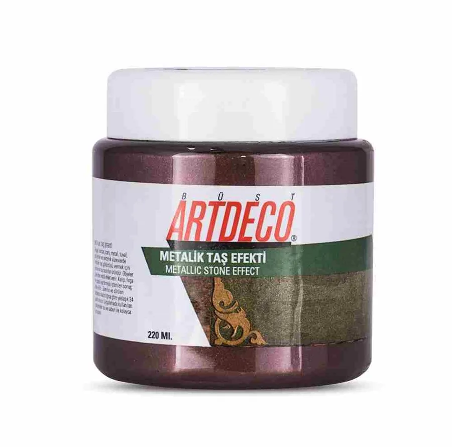 Artdeco 220 Ml Taş Efekti Rölyef Pasta Patlıcan Moru 2008