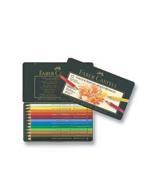 Faber Castell Polychromos Boya Kalemi 12 Renk 110012