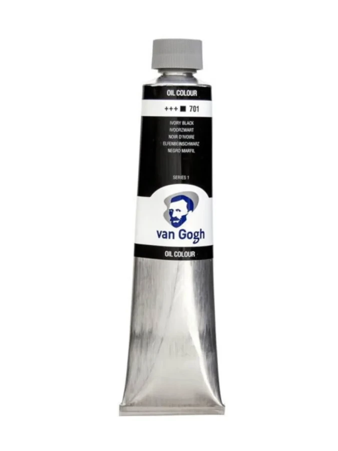 Talens Van Gogh 40 Ml Yağlı Boya İvory Black 701