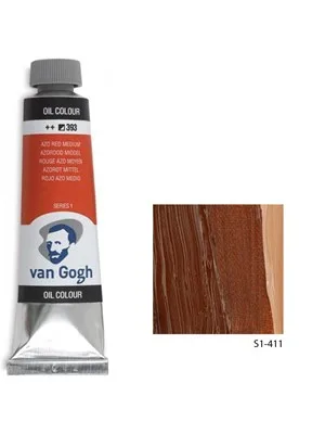 Talens Van Gogh 40 Ml Yağlı Boya Burnt Sienna 411