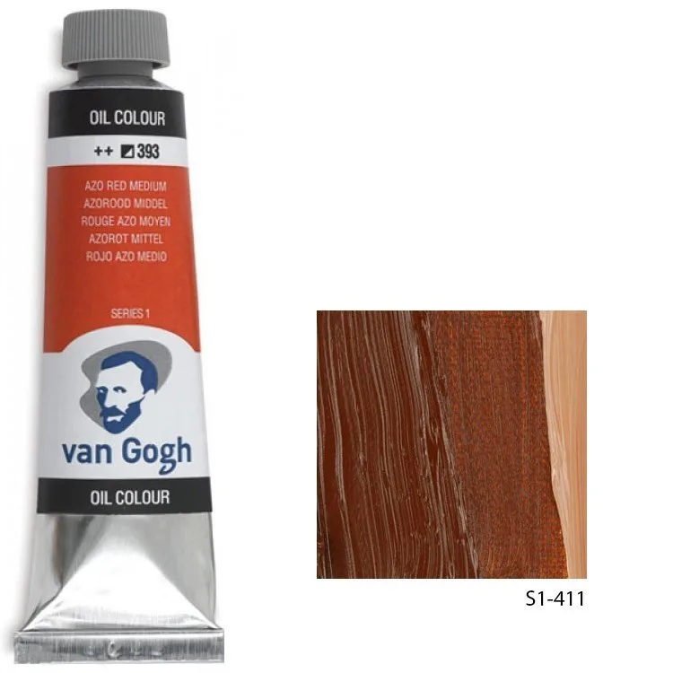 Talens Van Gogh 40 Ml Yağlı Boya Burnt Sienna 411