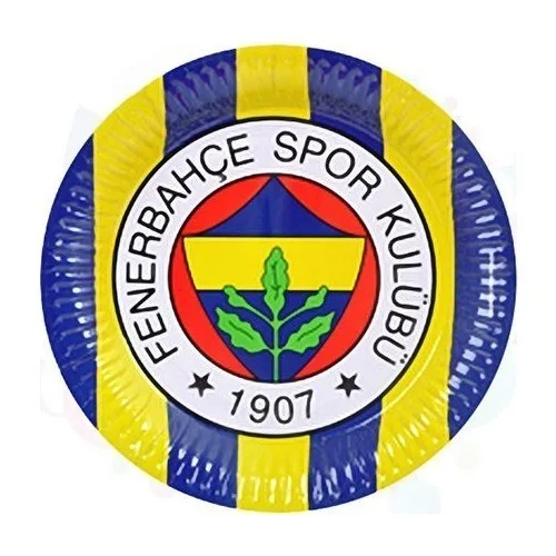 Nedi 23 Cm Karton Tabak Lisanslı 8 Li Fenerbahçe Fb2029