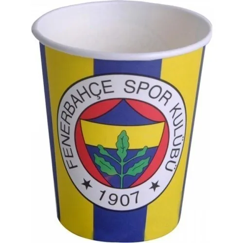 Nedi Karton Bardak Lisanslı 8 Li Fenerbahçe 2074