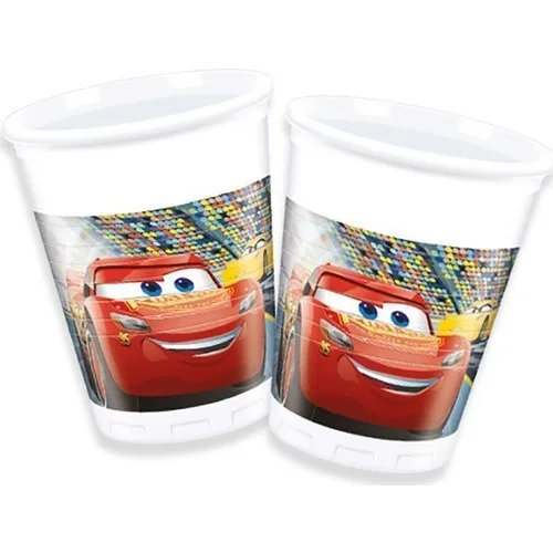 Nedi Karton Bardak Lisanslı 8 Li Cars 3 87798