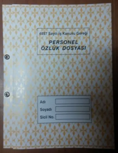 Altınyıldız Personel Özlük Dosyası Kapsüllü