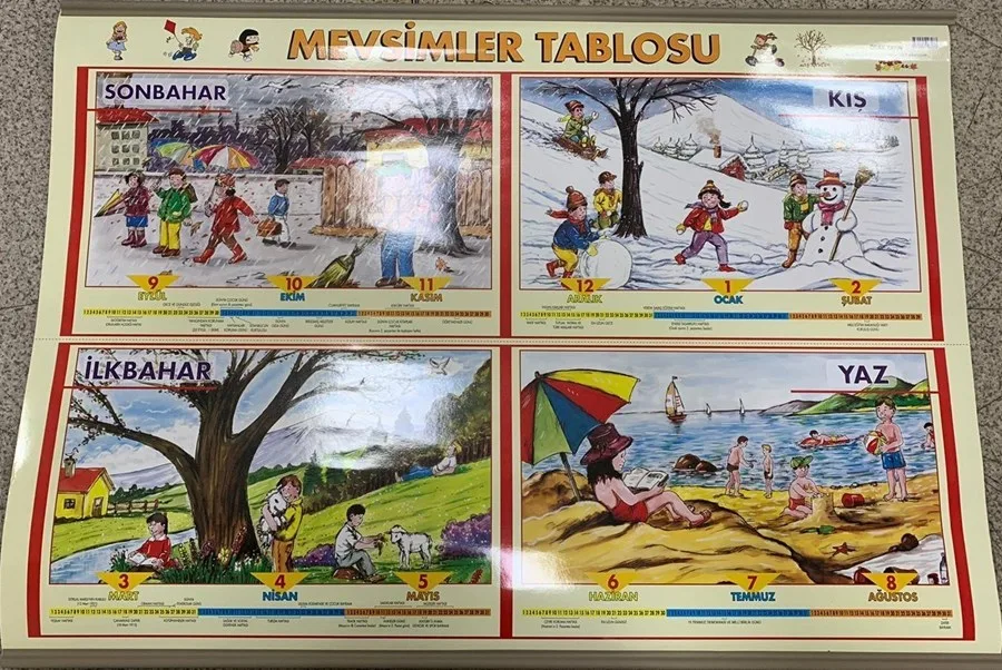Odak 57x82 Mevsim Şeridi Selefonlu Çıtalı