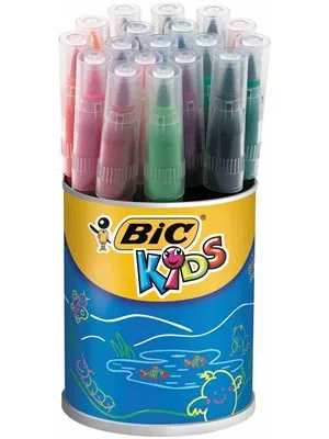 Bic Vısanuarelle X18 Fırça Uçlu Keçeli Kalem 18 Li 828965