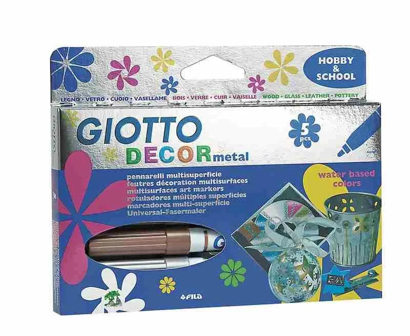 Gıotto Decor Boya Metalik Renkler 5"li 452900