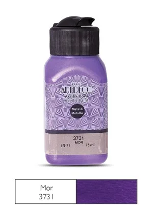 Artdeco 75 Ml Akrilik Boya Metalik Mor 71l-3731