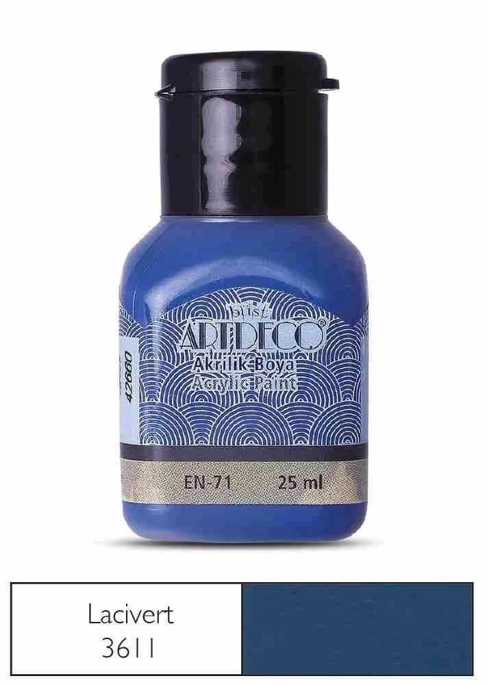 Artdeco 25 Ml Akrilik Boya Lacivert 70a-3611
