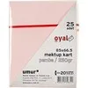 Oyal 66.5x85 Mektup Kartı 25''li 250 Gr M.renkler