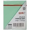 Oyal 66.5x85 Mektup Kartı 25''li 250 Gr M.renkler