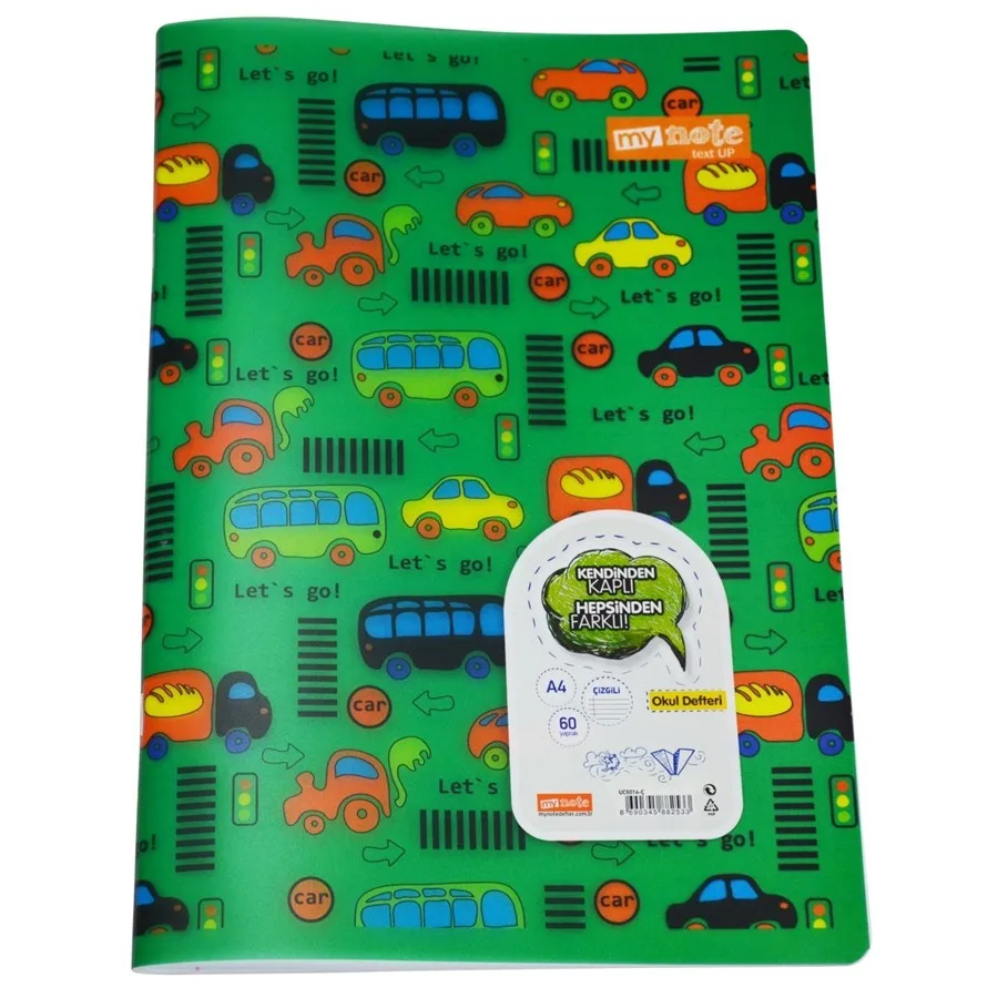 Umur Mynote A5 Pp Kapak Defter Çizgili 40 Yp Uc6001-ç