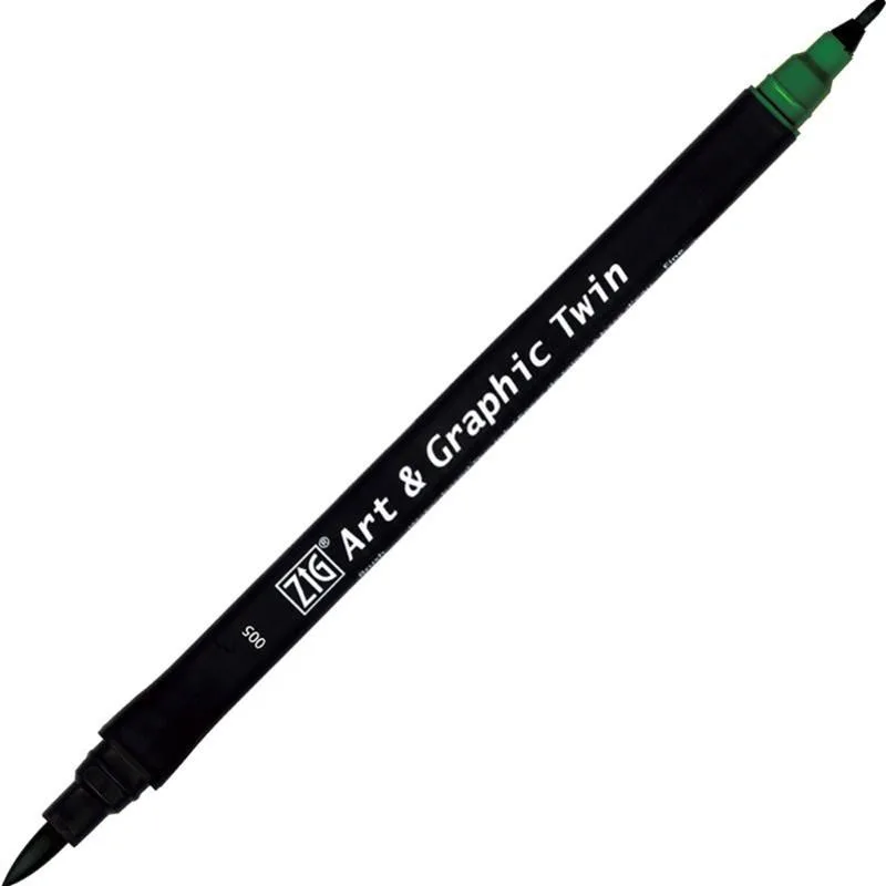 Zig Art Tut-80 Graphic Boyama Kalemi 005 Green