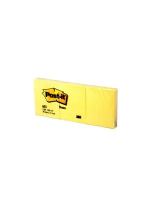 3m Post-it 38x51 Mm Yapışkanlı Not Kağıdı 12' Li 100 Yp 653-tfen