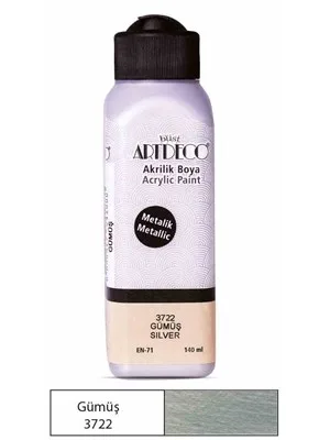 Artdeco 140 Ml Akrilik Boya Gümüş 71r-3722