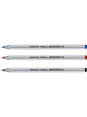 Pensan Trıball Tükenmez Kalem Kırmızı 1003