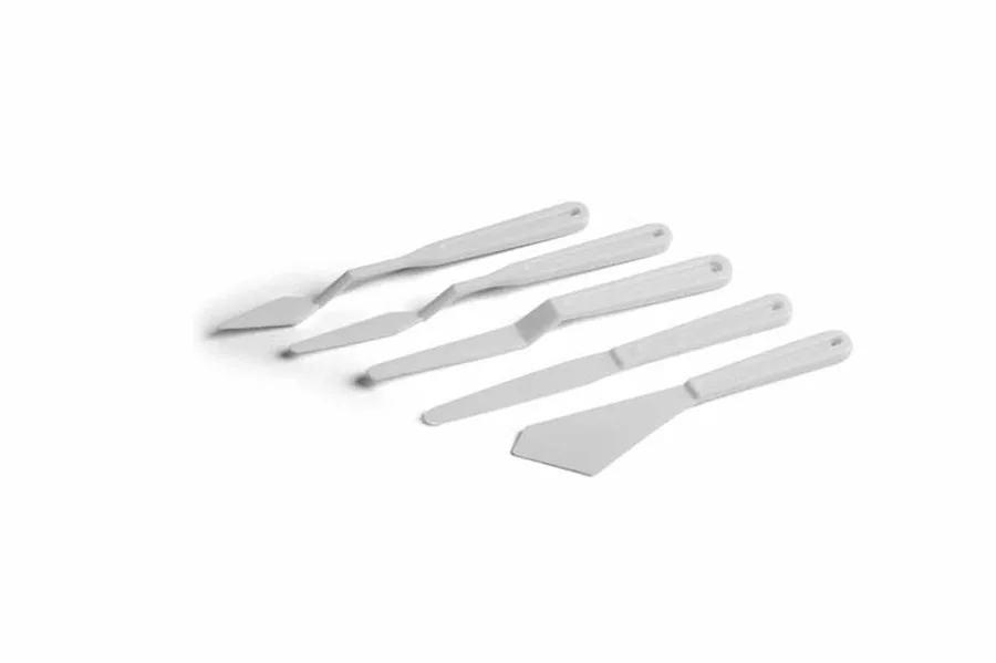 Lutart Spatula 5"li Plastik Set Ls-105
