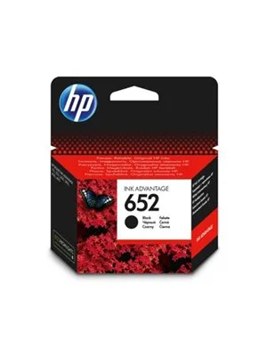 Hp 652 İnk Jet Siyah Orijinal Kartuş F6v25ae