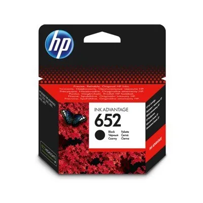 Hp 652 İnk Jet Siyah Orijinal Kartuş F6v25ae