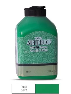 Artdeco 500 Ml Akrilik Boya Yeşil 70l-3612