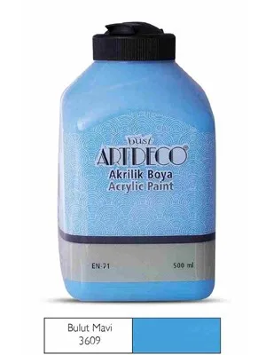 Artdeco 500 Ml Akrilik Boya Bulut Mavi 70l-3609