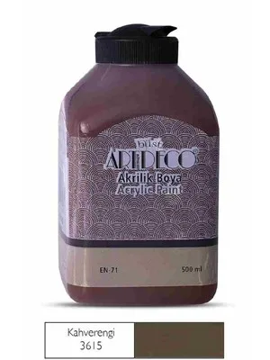 Artdeco 500 Ml Akrilik Boya Kahverengi 70l-3615
