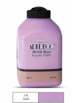 Artdeco 500 Ml Akrilik Boya Lila 70l-3660