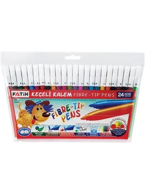 Fatih 24 Renk Keçeli Boya Kalemi 34050