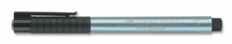 Faber Castell Pıtt Çizim Kalemi 1.5 Metalik Blue Metalik 167392