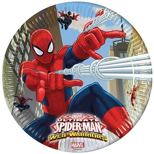 Nedi 23 Cm Karton Tabak Lisanslı 8 Li Spiderman Crime Fighter 95043